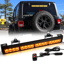 Load image into Gallery viewer, 16 LED 18" Traffic Advisor Light Bar With Brackets
