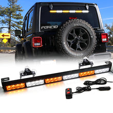 Load image into Gallery viewer, 24 LED 26" Traffic Advisor Light Bar With Brackets