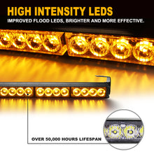 Load image into Gallery viewer, 24 LED 26" Traffic Advisor Light Bar With Brackets