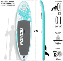 Load image into Gallery viewer, Speed Aqua 9&#39;6 Inflatable Paddle Board By FOXCID 2022
