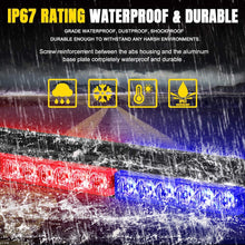 Load image into Gallery viewer, 102 LED 48" Double Side Roof Top Strobe Light Bar with Magnetic Base