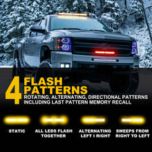 Load image into Gallery viewer, Wireless Battery 12 LED Traffic Advisor Strobe Light Bar