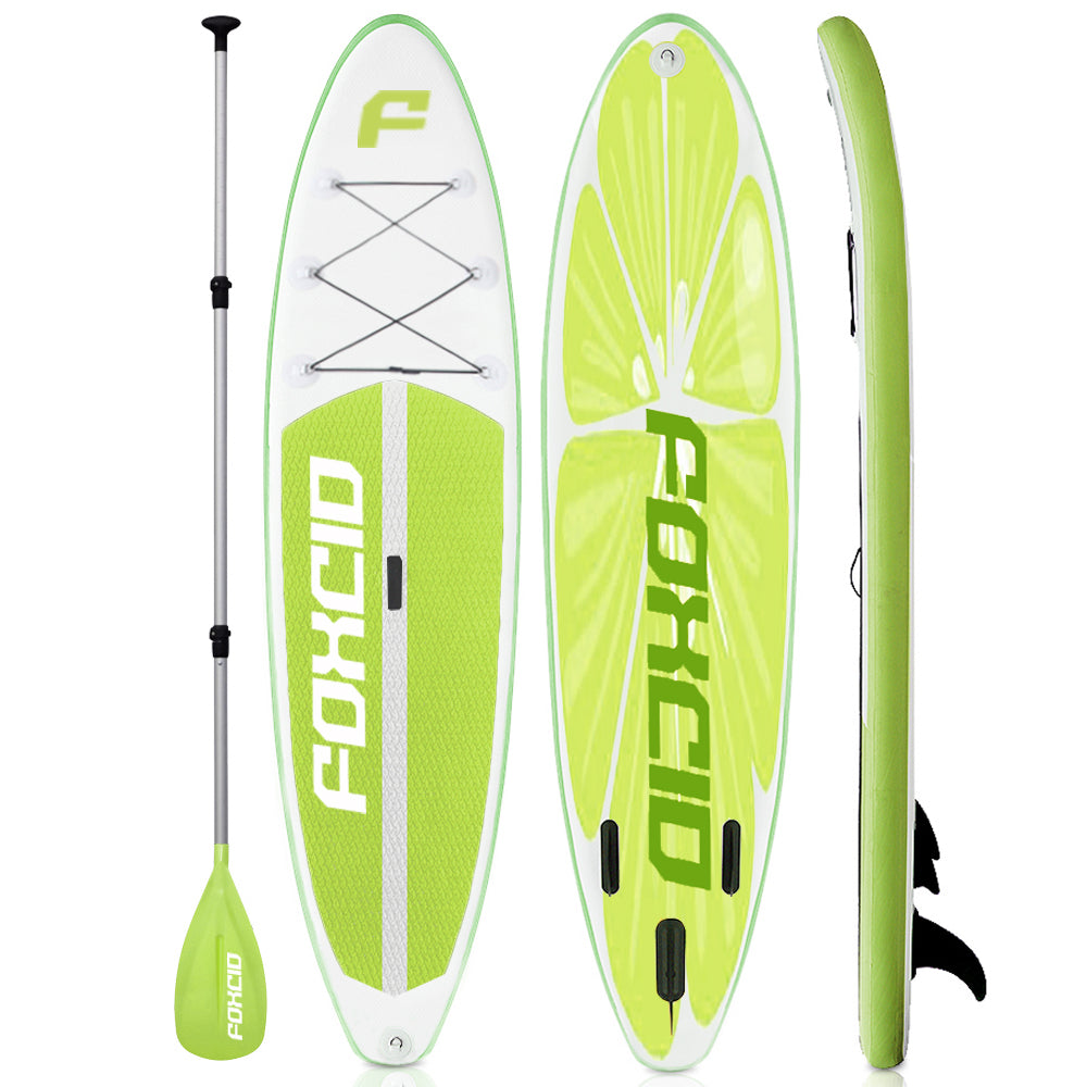 Natural 10' Lime Inflatable Paddle Board By FOXCID 2026-COMING SOON