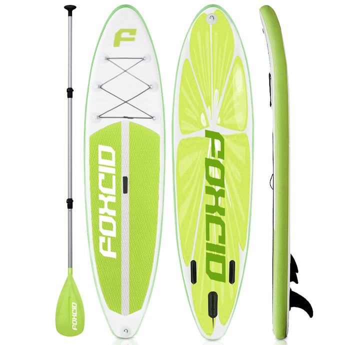 Natural 10' Lime Inflatable Paddle Board By FOXCID 2023-COMING SOON