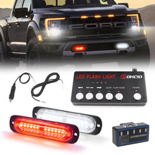 Load image into Gallery viewer, Grille &amp; Surface Mount Strobe Light Ultra Slim - Set of 2
