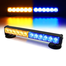 Load image into Gallery viewer, Wireless Battery 12 LED Traffic Advisor Strobe Light Bar
