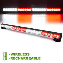 Load image into Gallery viewer, Wireless Battery 24 LED Traffic Advisor Strobe Light Bar
