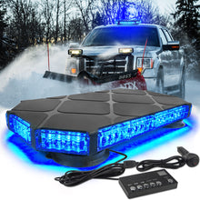 Load image into Gallery viewer, 56 LED Rooftop Strobe Light Bar with Controller Magnetic Base
