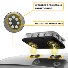 Load image into Gallery viewer, 72 Mini LED Rooftop Strobe Light Bar with Magnetic Base
