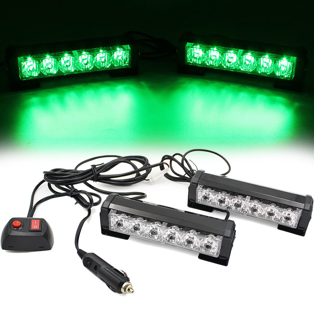 2 X 6 LED Traffic Advisor Rooftop Light Bars