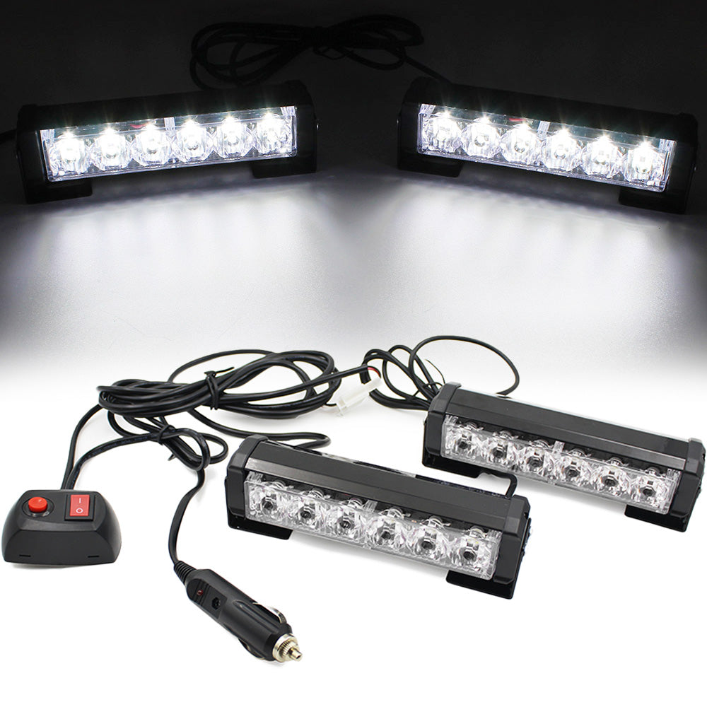 2 X 6 LED Traffic Advisor Rooftop Light Bars