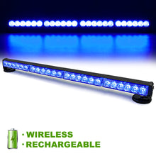 Load image into Gallery viewer, Wireless Battery 24 LED Traffic Advisor Strobe Light Bar
