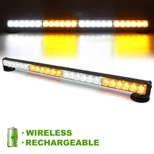Load image into Gallery viewer, Wireless Battery 24 LED Traffic Advisor Strobe Light Bar
